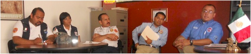 Reunión Comandantes de Bomberos en Hermosillo