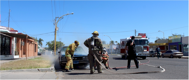 Incendio de vehículo : Allende entre Puebla y Veracruz - Foto 3