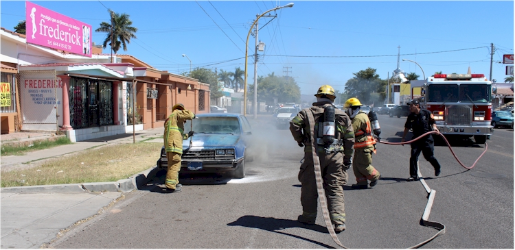 Incendio de vehículo : Allende entre Puebla y Veracruz - Foto 4