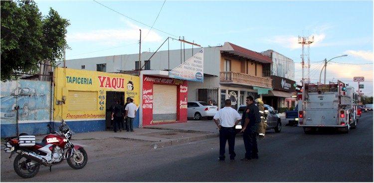 Conato de incendio en local comercial Tabasco / Galeana y Zaragoza - Foto 3