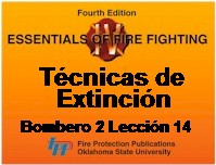 Manual IFSTA Incendios clase B Tecnicas de extincion Bombero 2 leccion 14